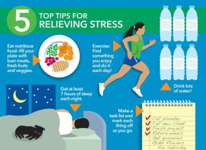 Stress management tips for healthy living